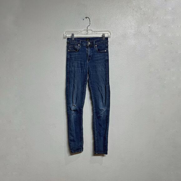 Citizens of Humanity Rocket Crop High Rise Skinny Jeans Sz 24 - Picture 2 of 16